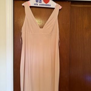 Blush Amsale Bridesmaid Dress
